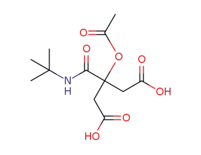 3-(tertbutylcarbamoyl)-3-acetoxy-pentanedioic acid